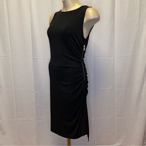 MICHAEL Michael Kors - Black dress w/ zipper side detail.